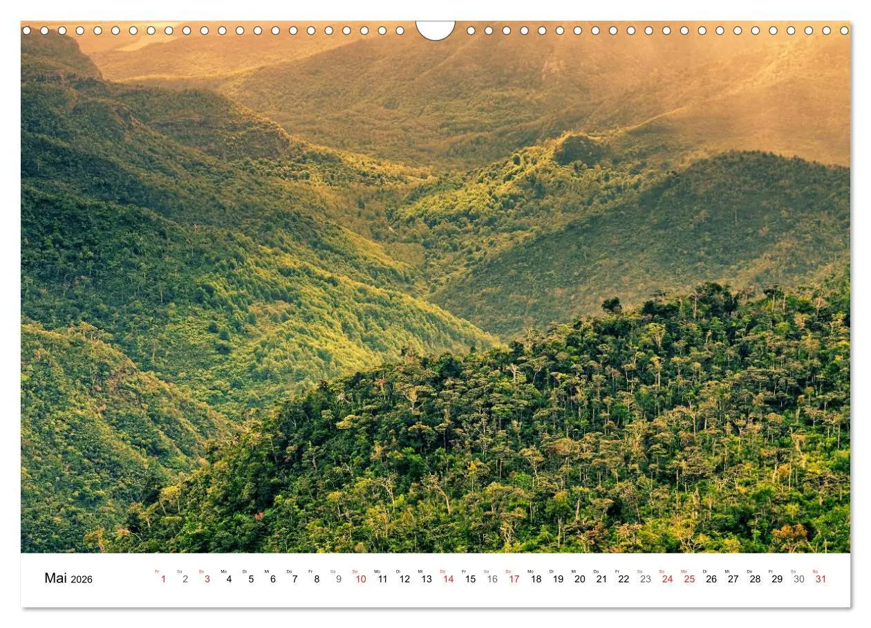 Bild: 9783516196535 | Inselparadies Mauritius (Wandkalender 2026 DIN A3 quer), CALVENDO...