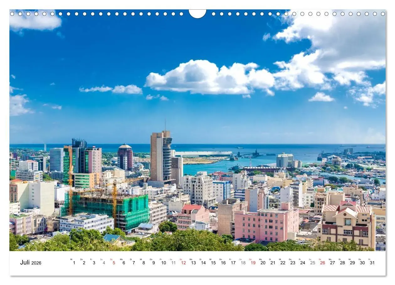 Bild: 9783516196535 | Inselparadies Mauritius (Wandkalender 2026 DIN A3 quer), CALVENDO...