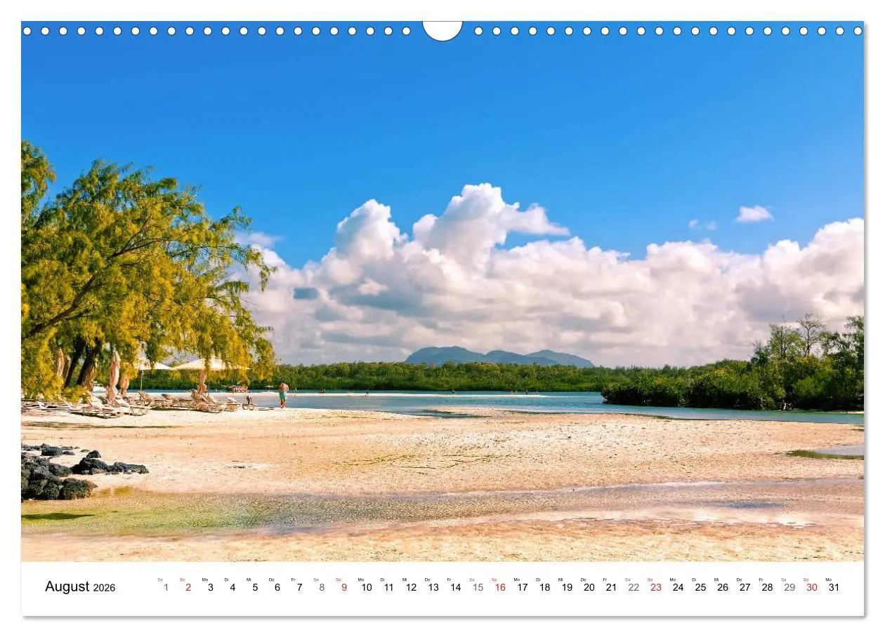 Bild: 9783516196535 | Inselparadies Mauritius (Wandkalender 2026 DIN A3 quer), CALVENDO...
