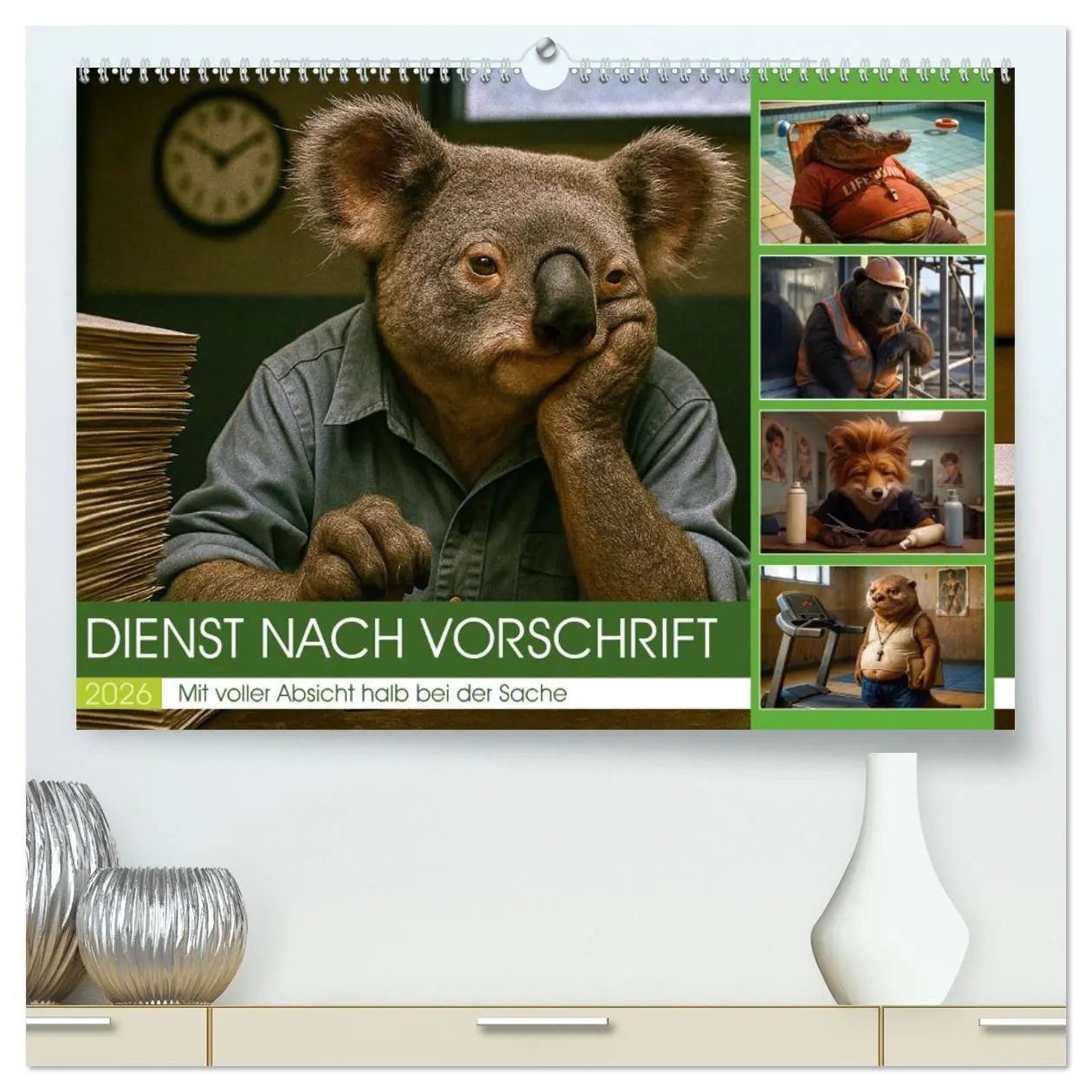 Cover: 9783516646535 | Dienst nach Vorschrift (hochwertiger Premium Wandkalender 2026 DIN...