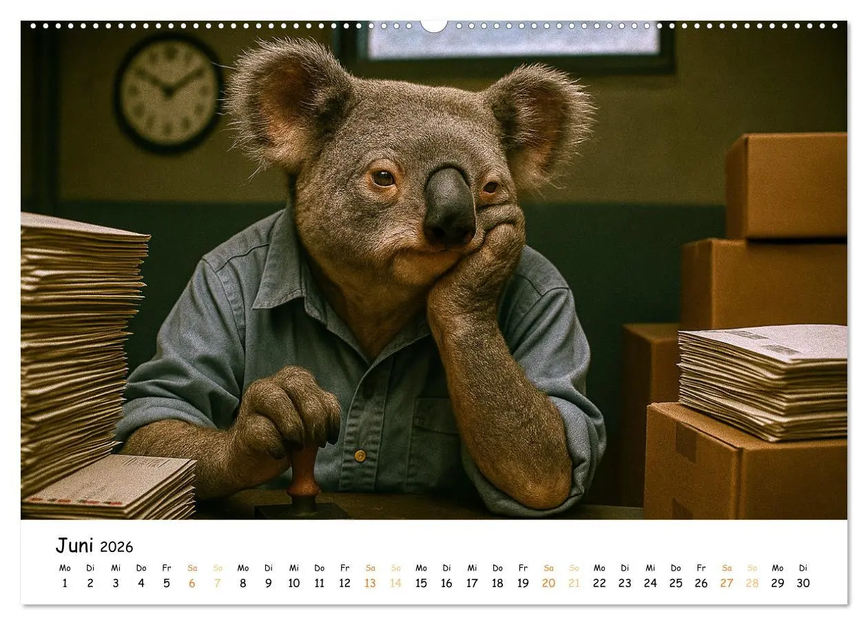 Bild: 9783516646535 | Dienst nach Vorschrift (hochwertiger Premium Wandkalender 2026 DIN...