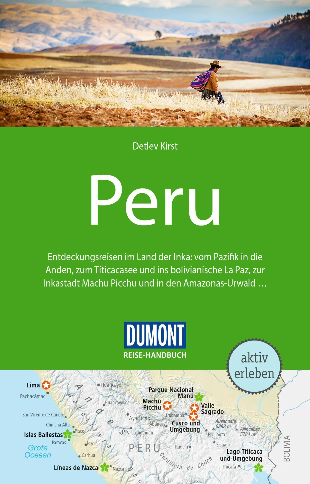 Cover: 9783616016535 | DUMONT Reise-Handbuch Reiseführer Peru | mit Extra-Reisekarte | Kirst
