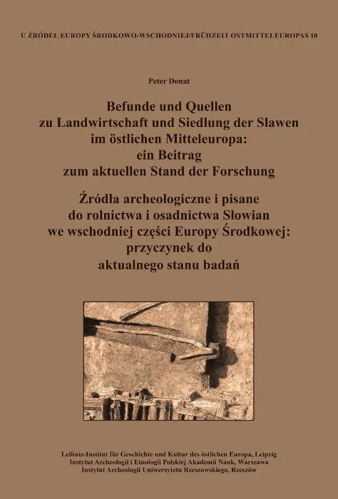 Cover: 9783960236535 | Befunde und Quellen zu Landwirtschaft und Siedlung der Slawen im...