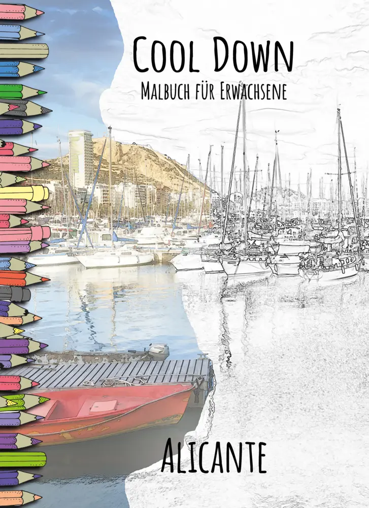 Cover: 4260068866635 | Cool Down Malbuch für Erwachsene: Alicante | York P. Herpers | Buch