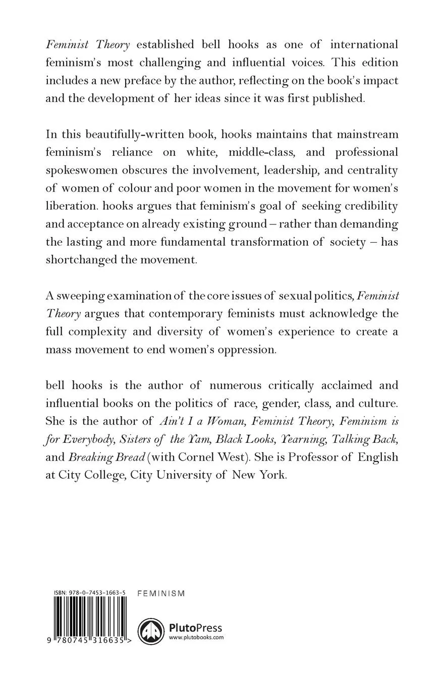 Rückseite: 9780745316635 | Feminist Theory: From Margin to Center | Bell Hooks | Taschenbuch
