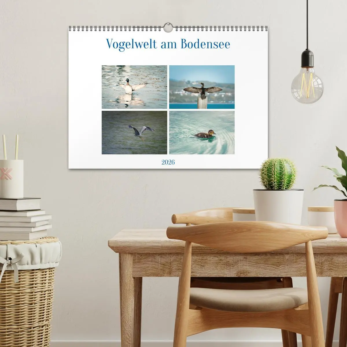 Bild: 9783457546635 | Vogelwelt am Bodensee 2026 (Wandkalender 2026 DIN A3 quer),...