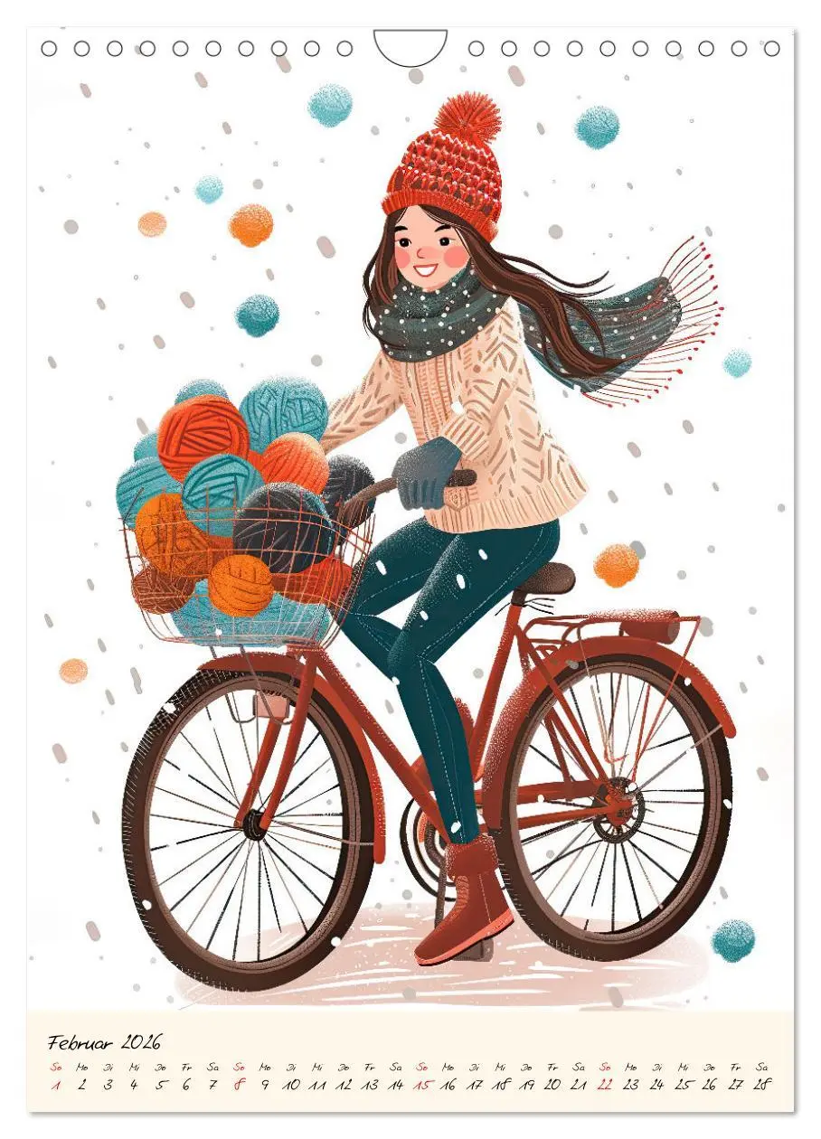 Bild: 9783516256635 | Im Strickfieber (Wandkalender 2026 DIN A4 hoch), CALVENDO...