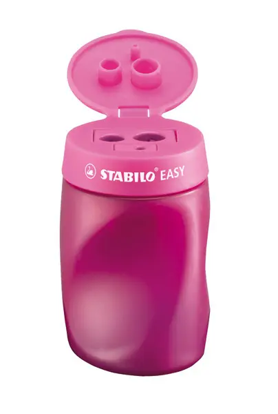 Bild: 4006381566735 | Schul-Set für Rechtshänder - STABILO EASYgraph S in pink -...