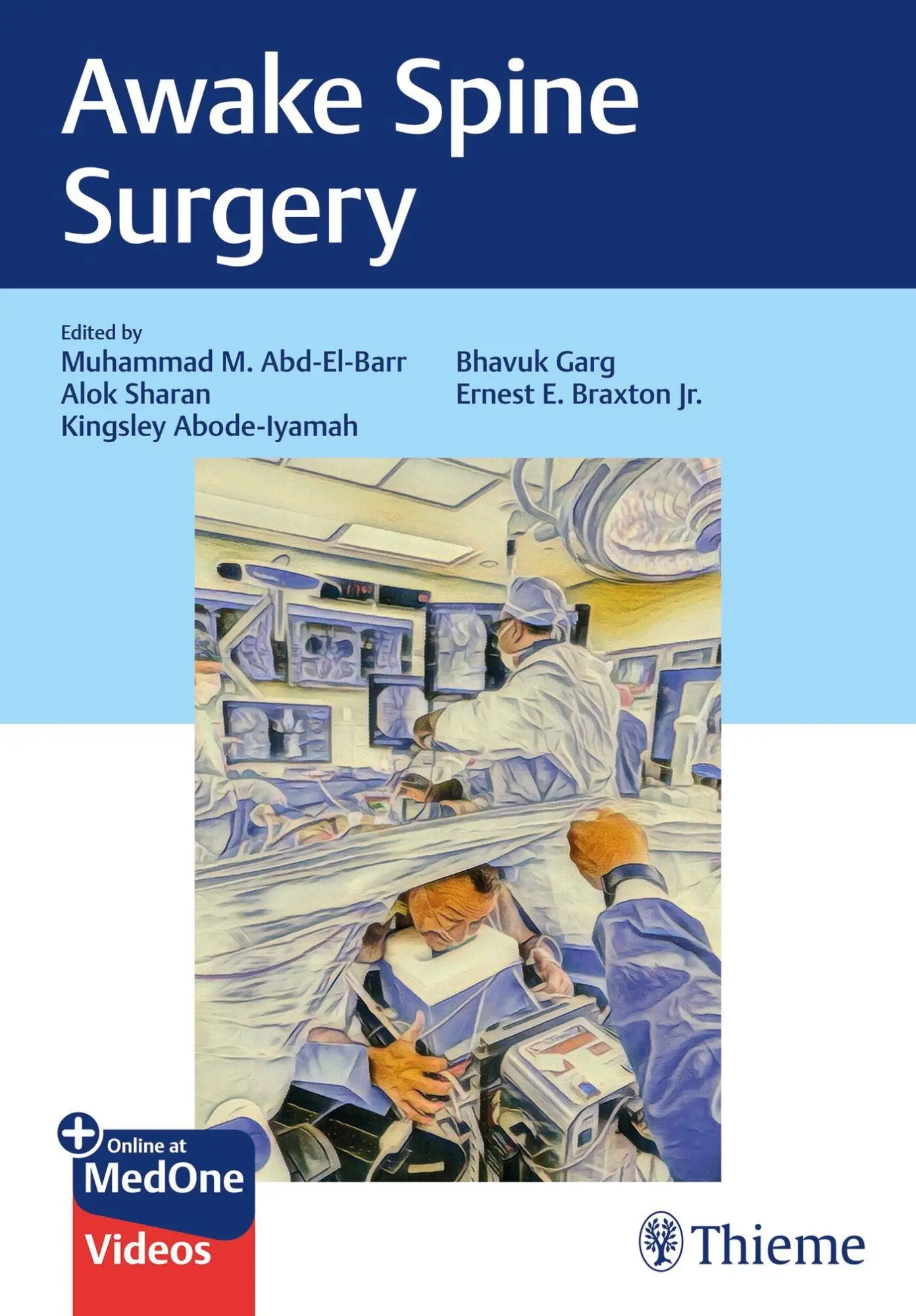 Cover: 9781684206735 | Awake Spine Surgery | Muhammad Abd-El-Barr (u. a.) | Bundle | 1 Buch