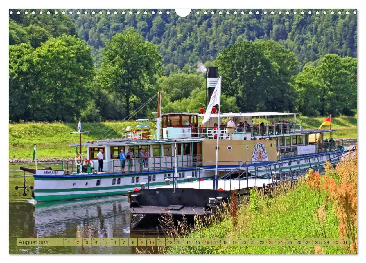 Bild: 9783383976735 | Seitenraddampfer - In Sachsen von Königstein bis Bad Schandau...