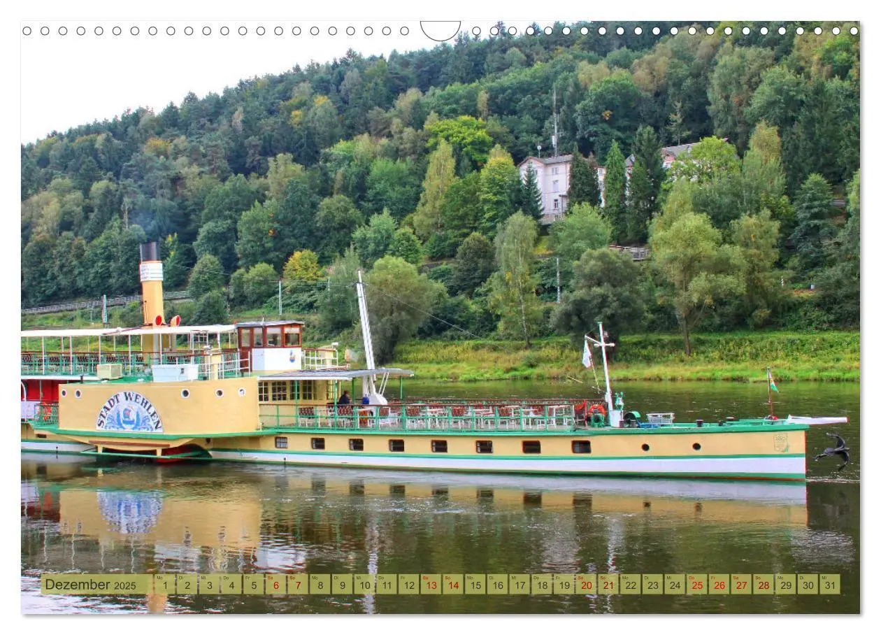Bild: 9783383976735 | Seitenraddampfer - In Sachsen von Königstein bis Bad Schandau...