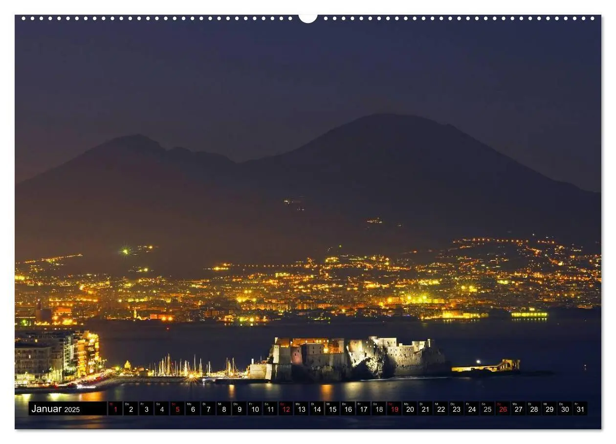 Bild: 9783435826735 | Neapel 2025 (Wandkalender 2025 DIN A2 quer), CALVENDO Monatskalender