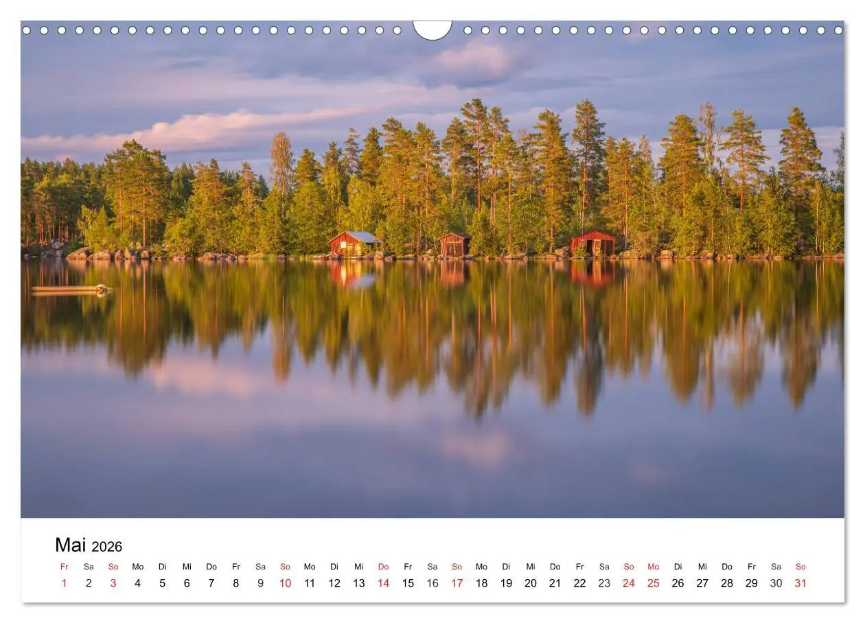 Bild: 9783457776735 | Schwedischer Sommer in Värmland (Wandkalender 2026 DIN A3 quer),...