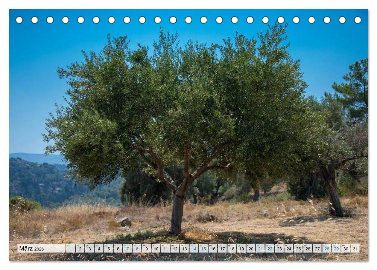 Bild: 9783457846735 | Rhodos - Traumhafter Süden (Tischkalender 2026 DIN A5 quer),...