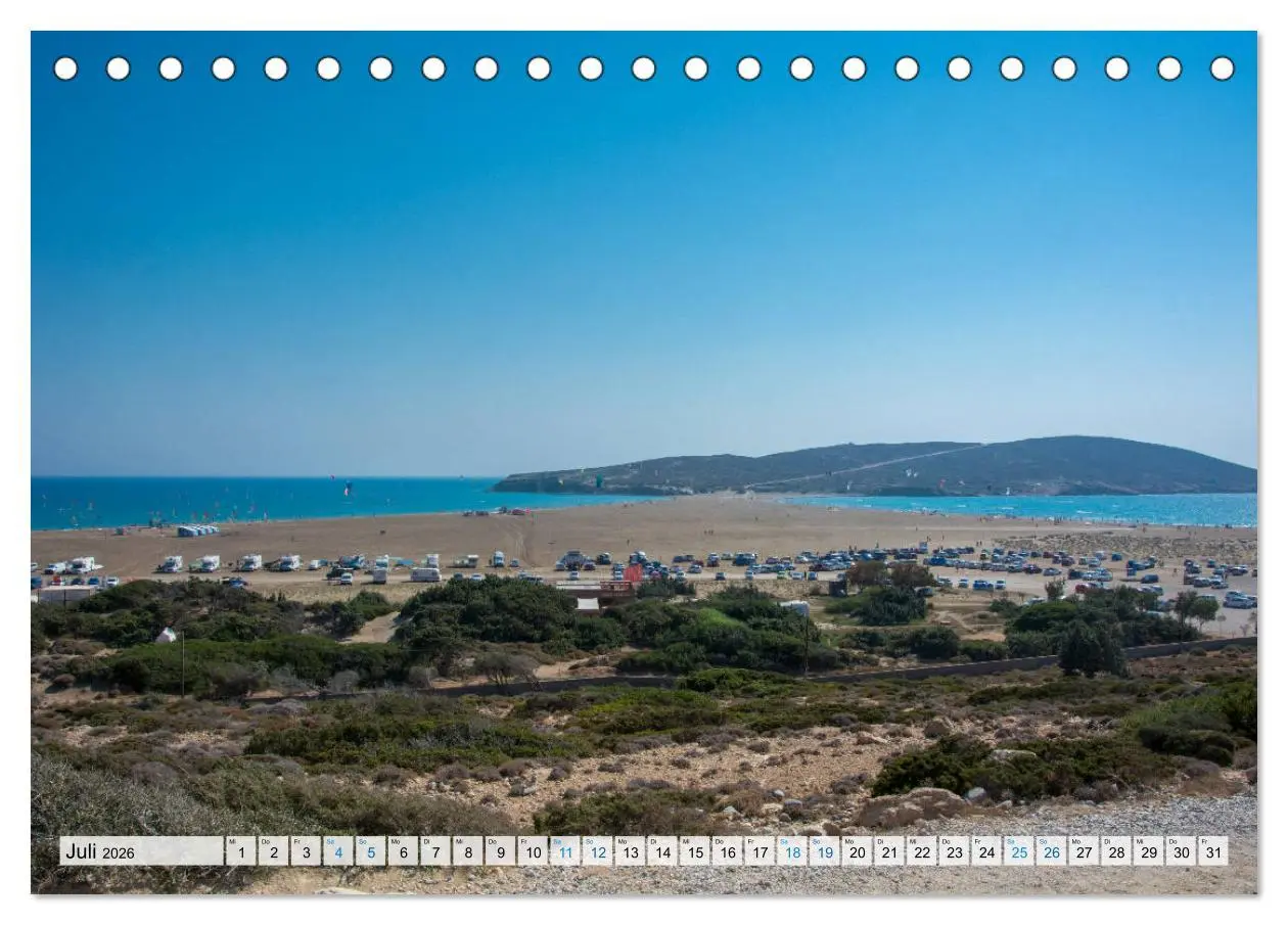 Bild: 9783457846735 | Rhodos - Traumhafter Süden (Tischkalender 2026 DIN A5 quer),...