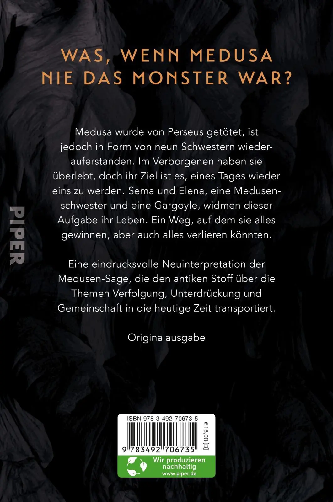 Rückseite: 9783492706735 | Schlangen und Stein | James A. Sullivan | Taschenbuch | 448 S. | 2024