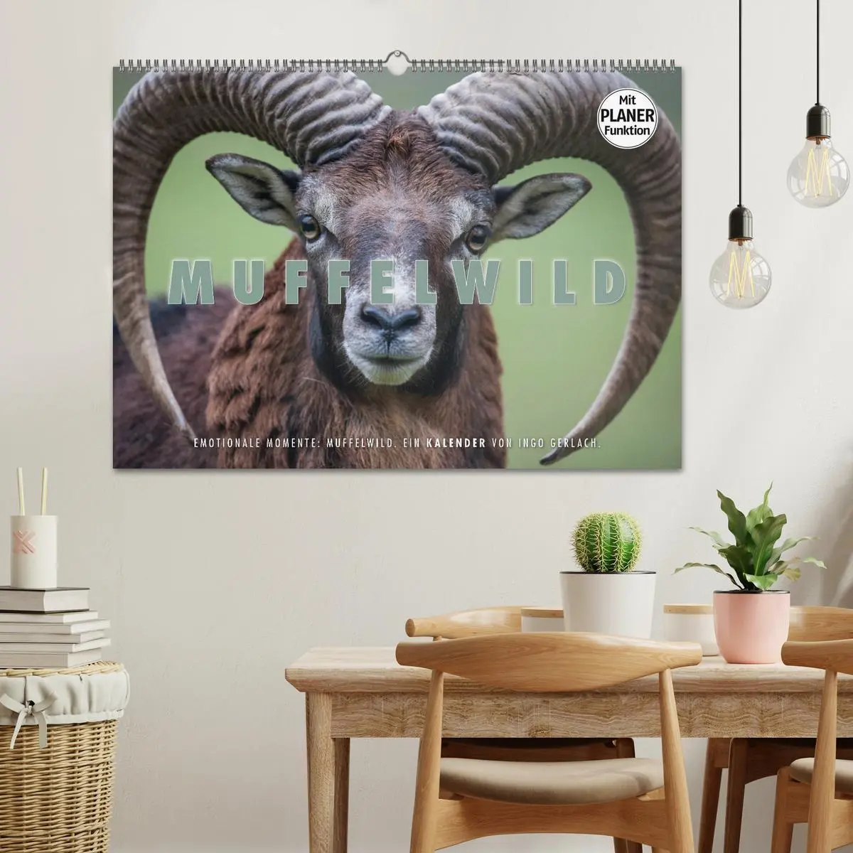 Bild: 9783516006735 | Emotionale Momente: Muffelwild. (Wandkalender 2026 DIN A2 quer),...
