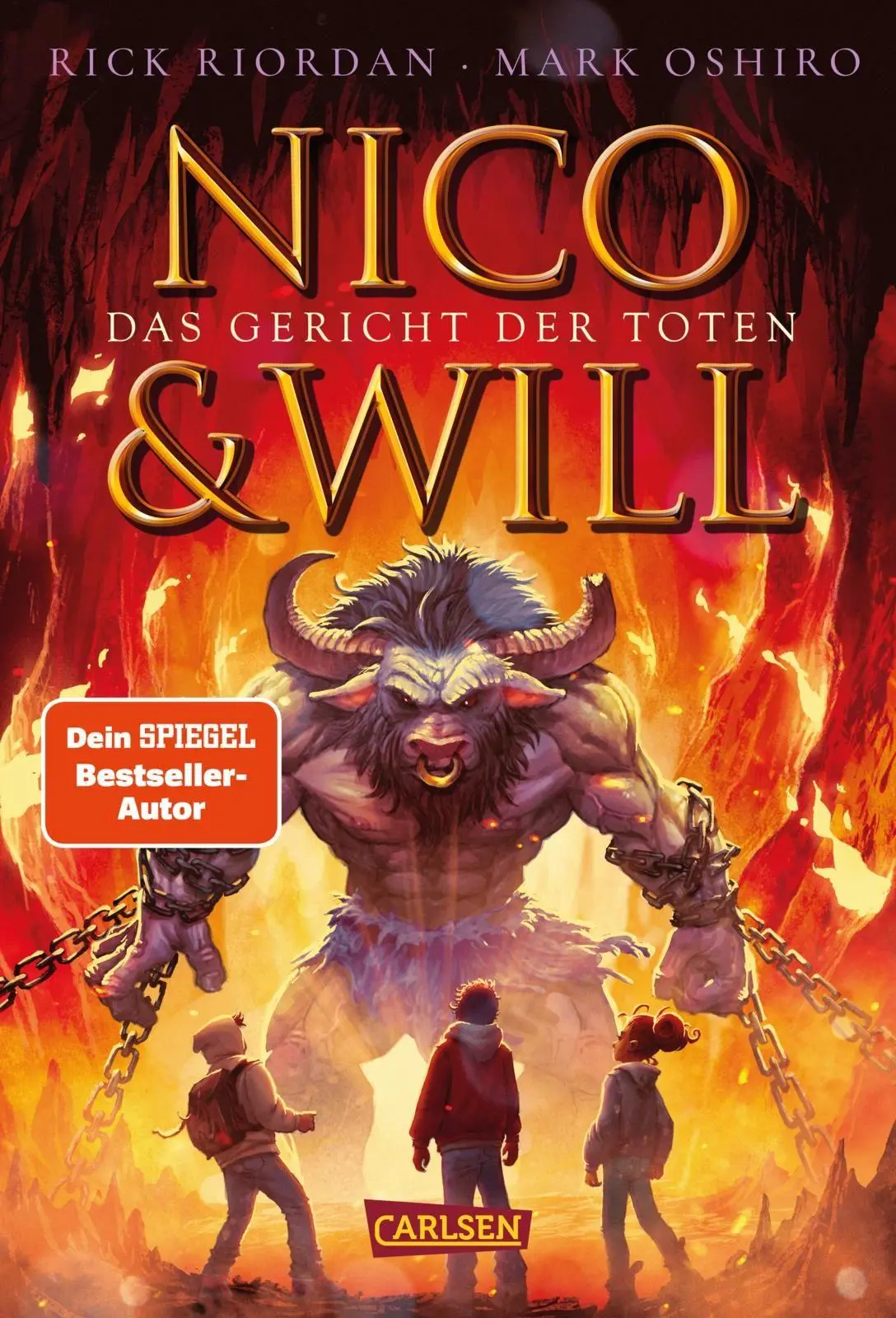 Cover: 9783551586735 | Nico und Will - Das Gericht der Toten | Rick Riordan (u. a.) | Buch
