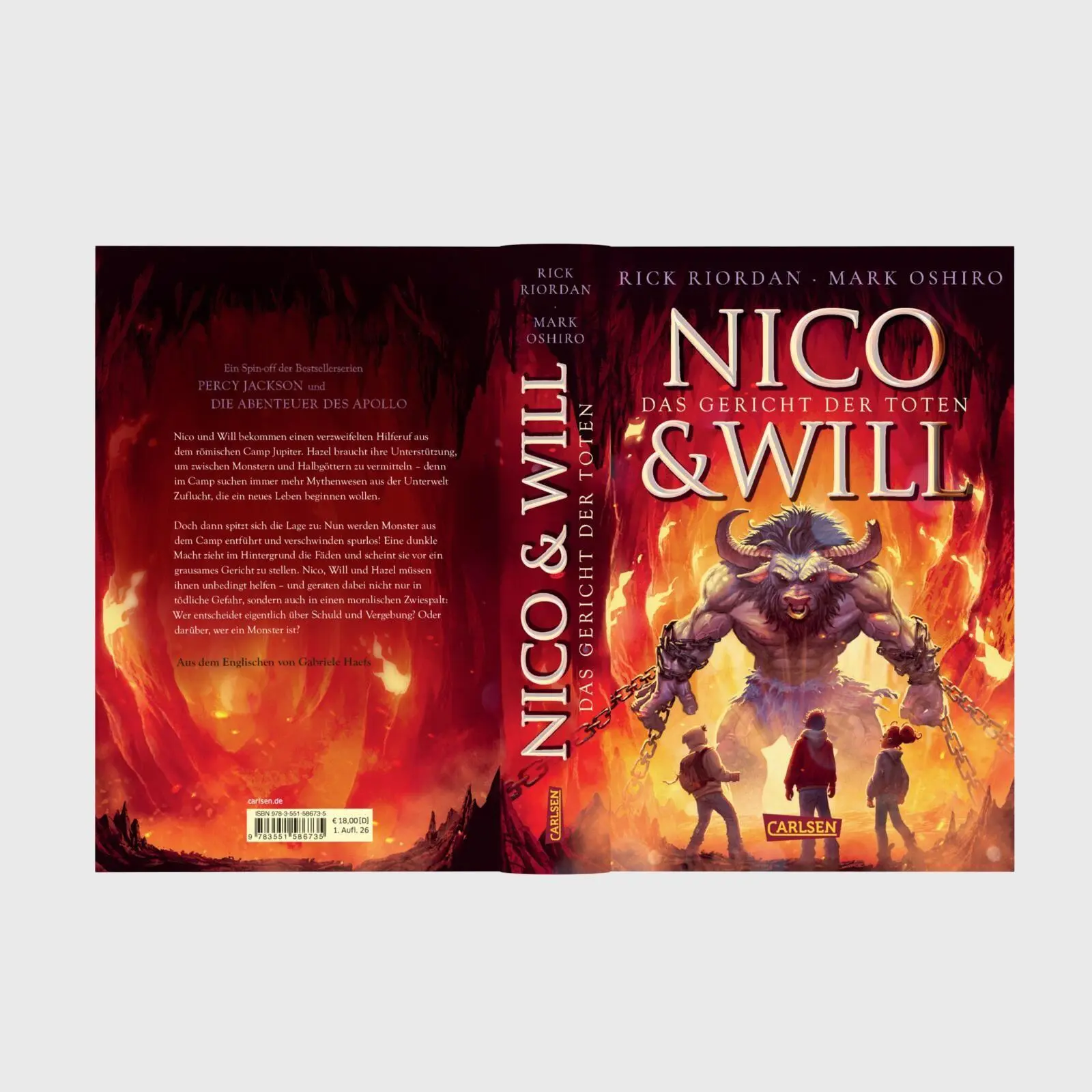 Bild: 9783551586735 | Nico und Will - Das Gericht der Toten | Rick Riordan (u. a.) | Buch