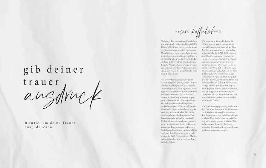 Bild: 9783733506735 | Wie deine Trauer Liebe findet | Ein Trauer- und Erinnerungsjournal