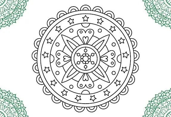 Bild: 9783817446735 | 50 Karten zum Ausmalen - Mandalas | Mitnehmen, gestalten, verschenken