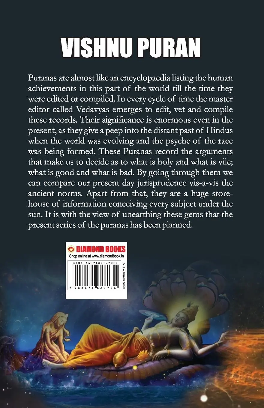 Rückseite: 9788171826735 | Vishnu Puran | B. K. Chaturvedi | Taschenbuch | Englisch | 2024