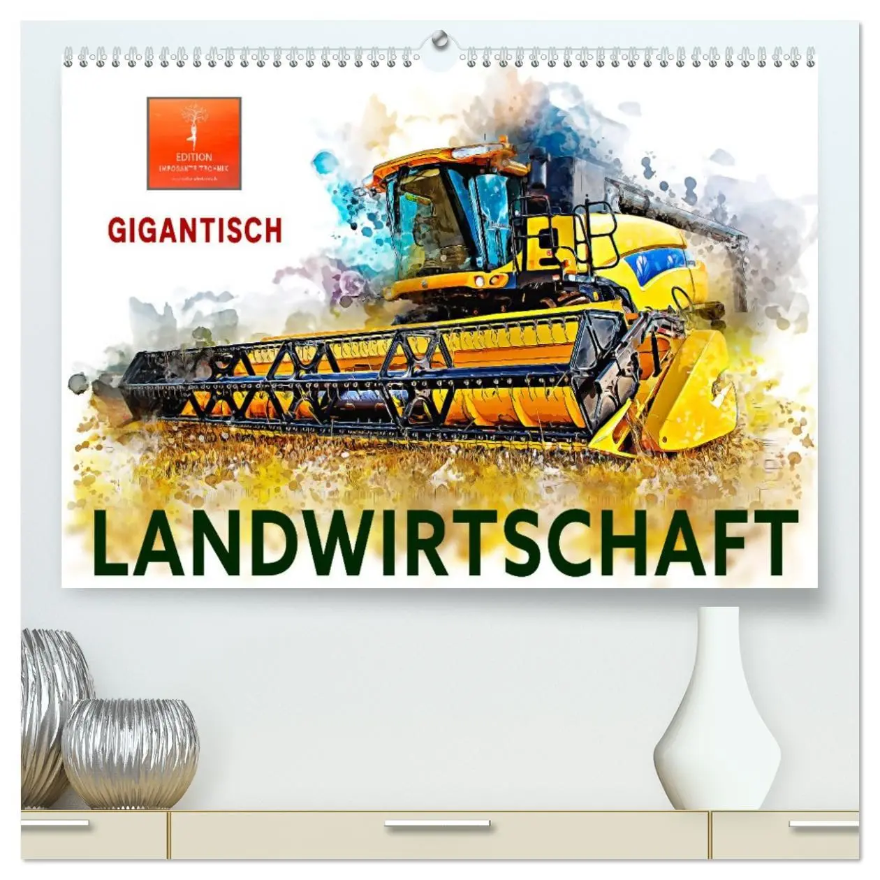 Cover: 9783457456835 | Landwirtschaft - Gigantisch (hochwertiger Premium Wandkalender 2026...