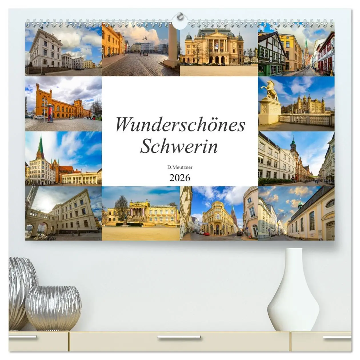 Cover: 9783457696835 | Wunderschönes Schwerin (hochwertiger Premium Wandkalender 2026 DIN...