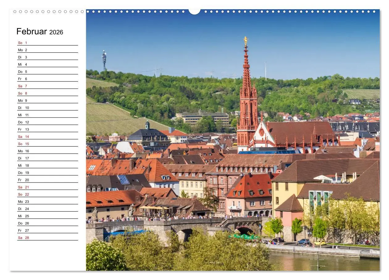 Bild: 9783457766835 | WÜRZBURG Historisches Stadtherz (hochwertiger Premium Wandkalender...