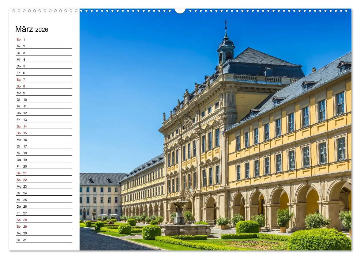 Bild: 9783457766835 | WÜRZBURG Historisches Stadtherz (hochwertiger Premium Wandkalender...
