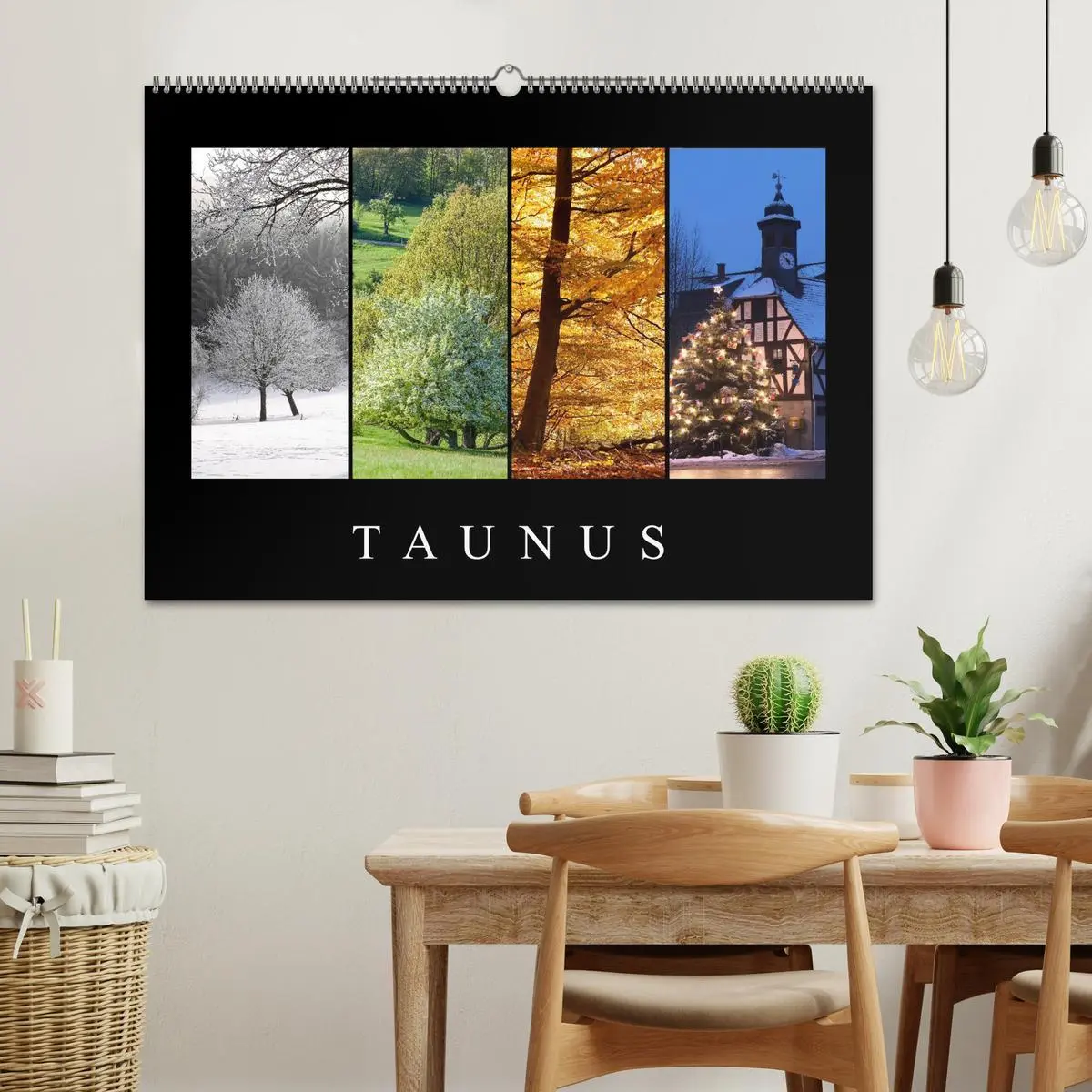 Bild: 9783516166835 | Taunus (Wandkalender 2026 DIN A2 quer), CALVENDO Monatskalender | 2026