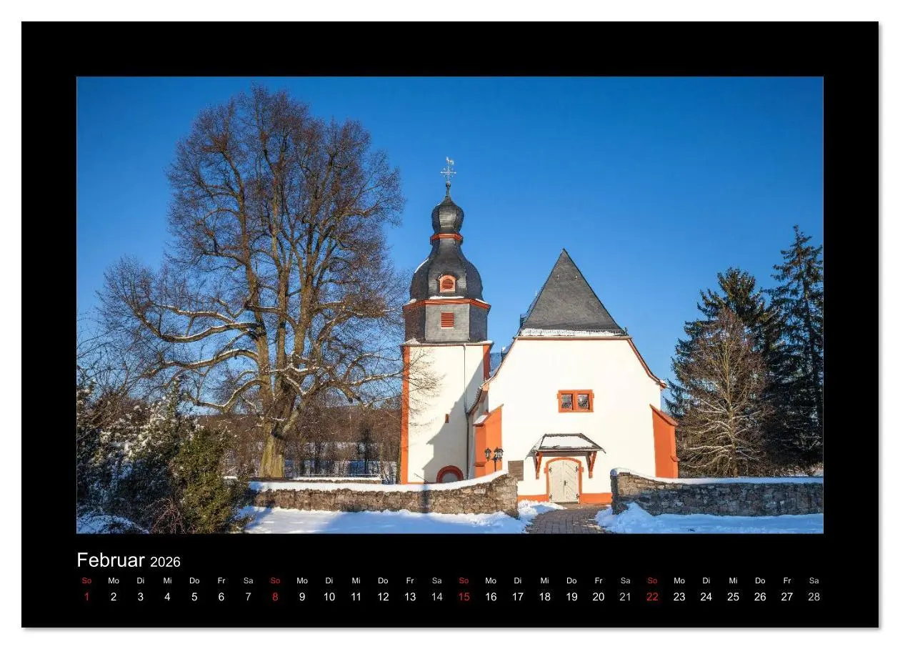 Bild: 9783516166835 | Taunus (Wandkalender 2026 DIN A2 quer), CALVENDO Monatskalender | 2026