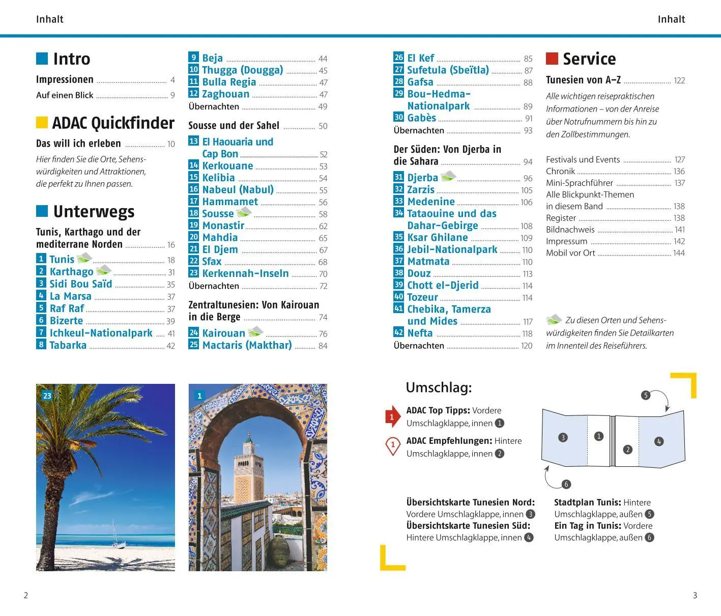 Bild: 9783956896835 | ADAC Reiseführer Tunesien | Jan Marot | Taschenbuch | ADAC Reiseführer