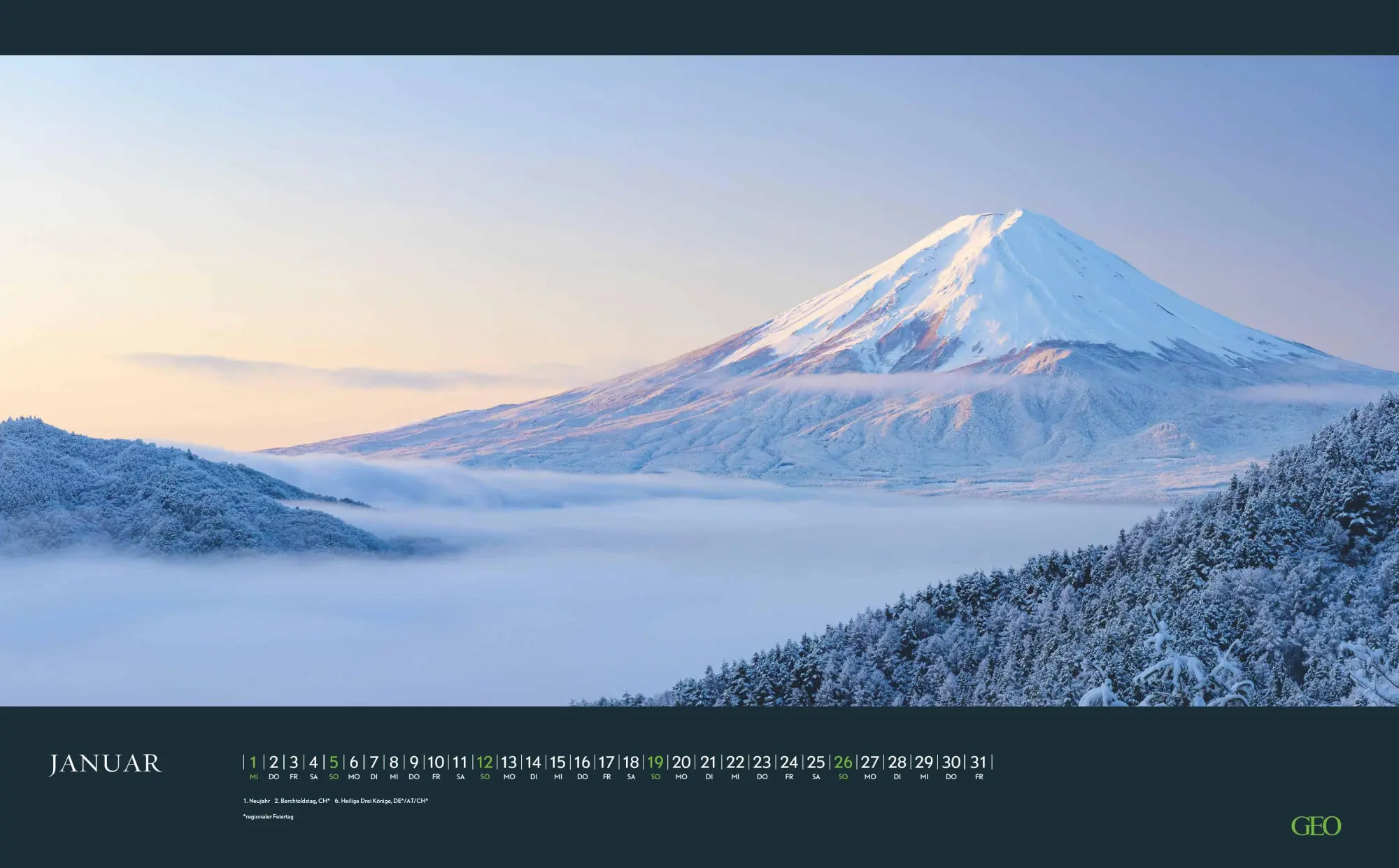 Bild: 4069095006935 | GEO Sehnsuchtsorte 2026 - Wand-Kalender - Reise-Kalender -...