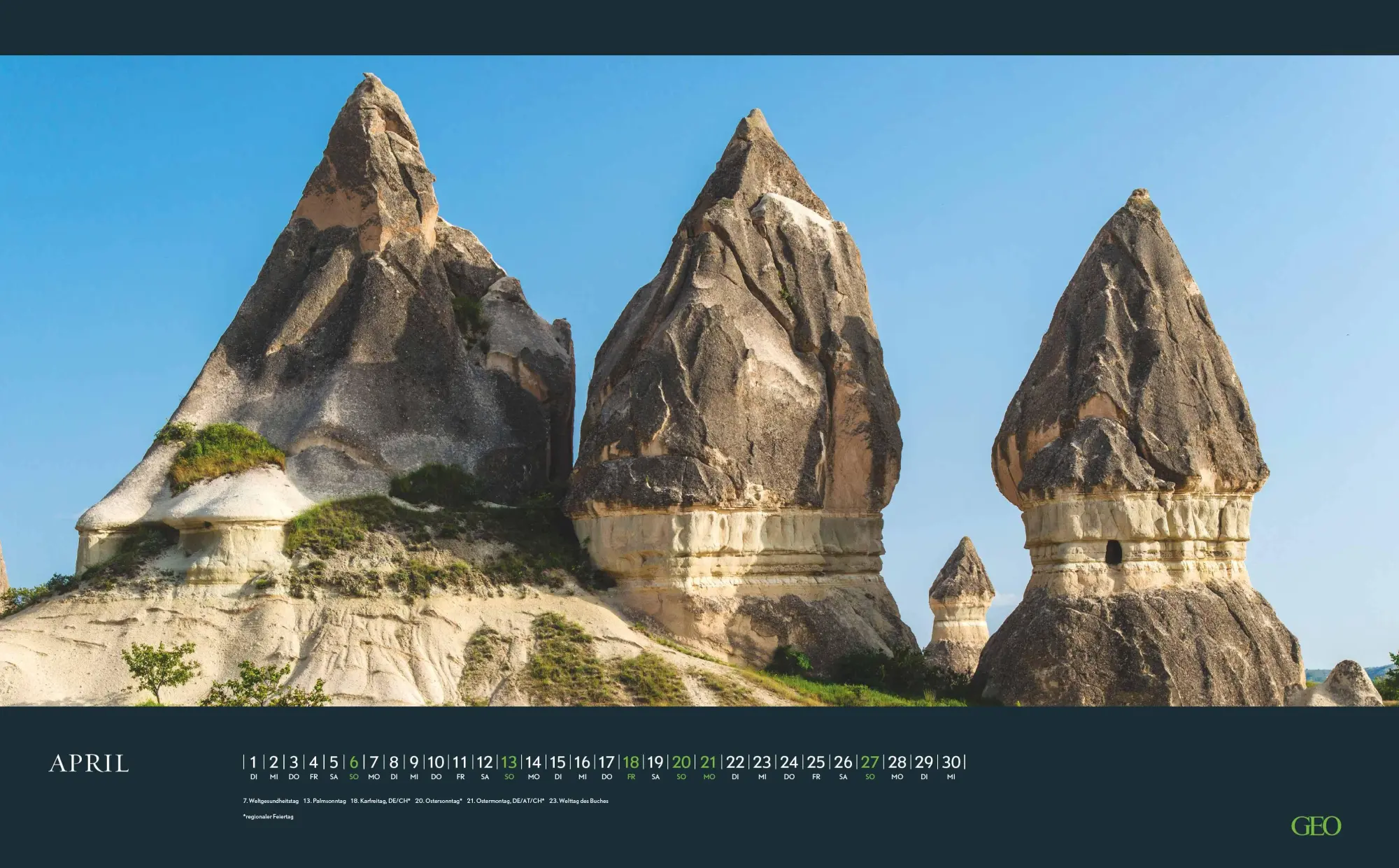 Bild: 4069095006935 | GEO Sehnsuchtsorte 2026 - Wand-Kalender - Reise-Kalender -...