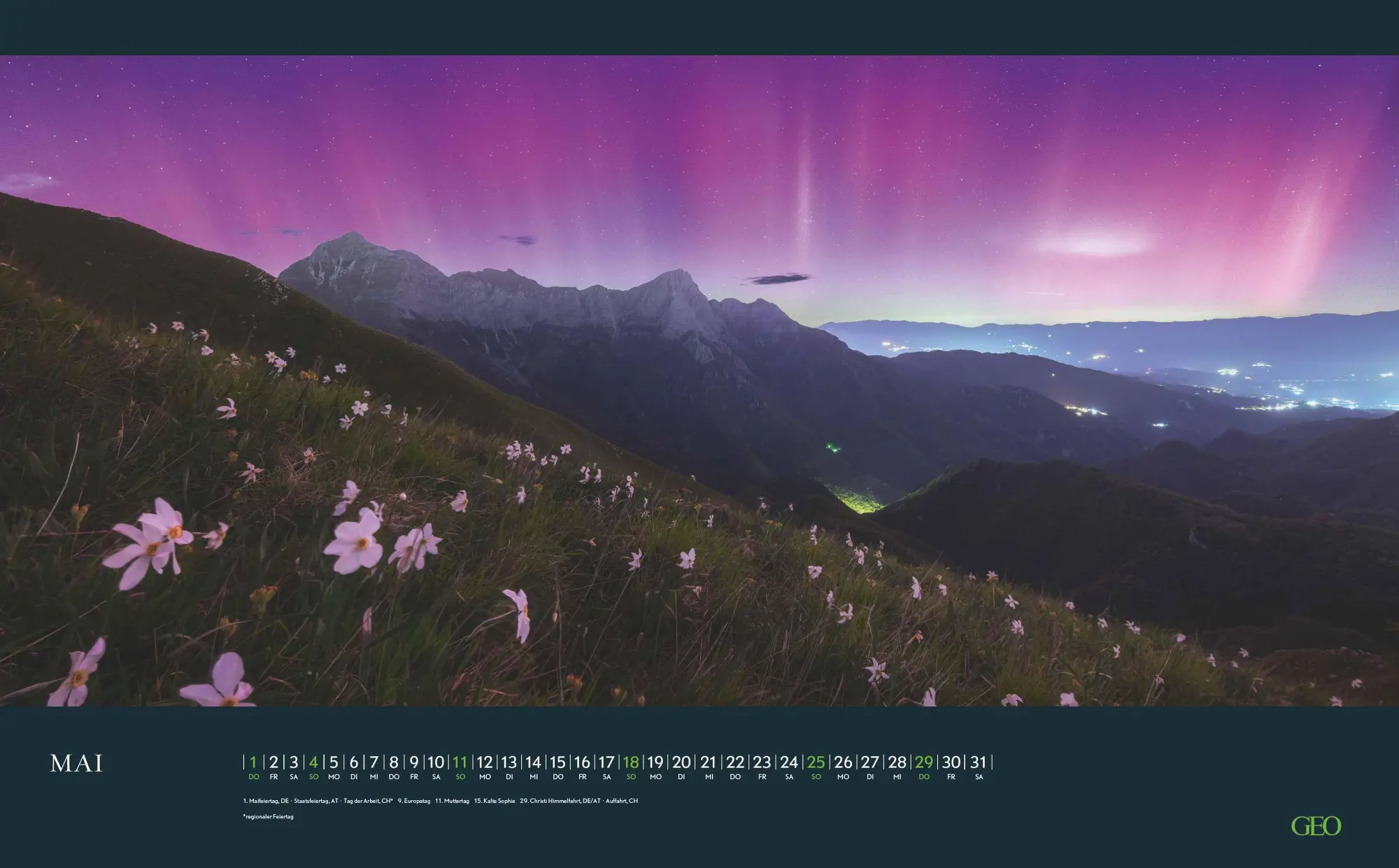Bild: 4069095006935 | GEO Sehnsuchtsorte 2026 - Wand-Kalender - Reise-Kalender -...
