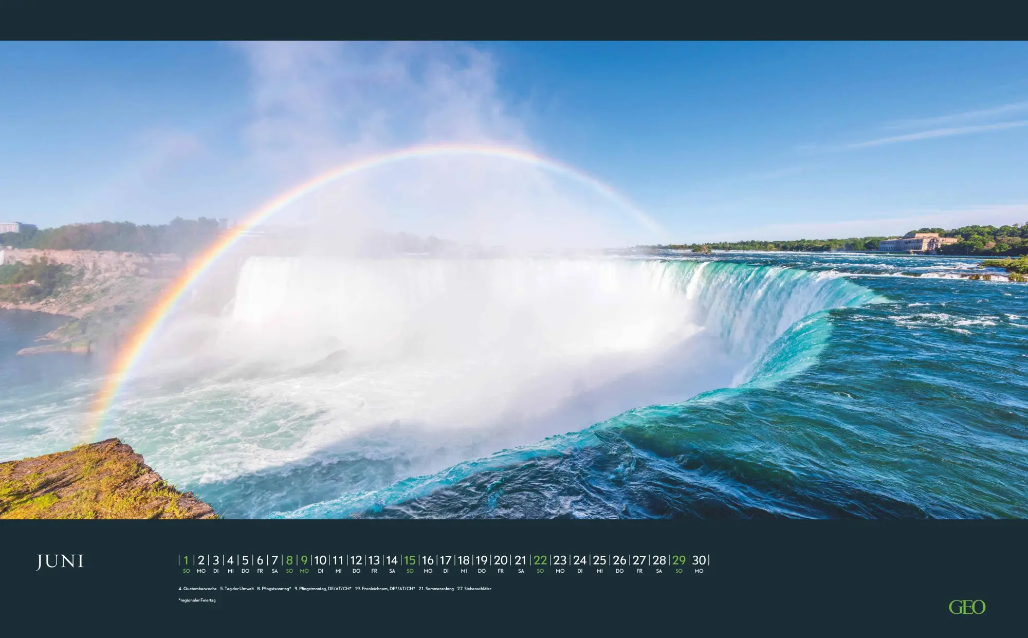 Bild: 4069095006935 | GEO Sehnsuchtsorte 2026 - Wand-Kalender - Reise-Kalender -...
