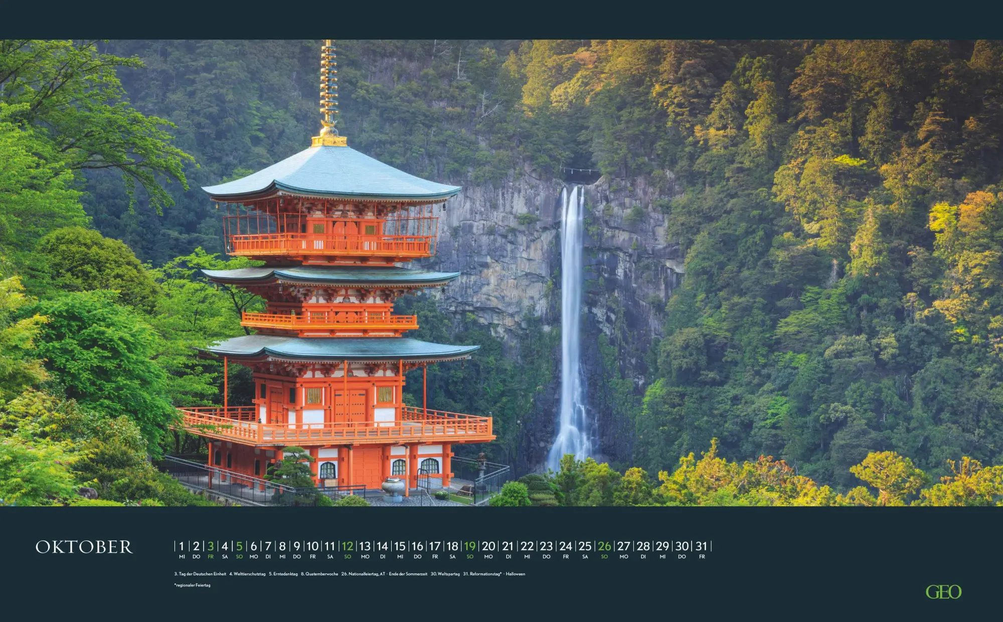 Bild: 4069095006935 | GEO Sehnsuchtsorte 2026 - Wand-Kalender - Reise-Kalender -...