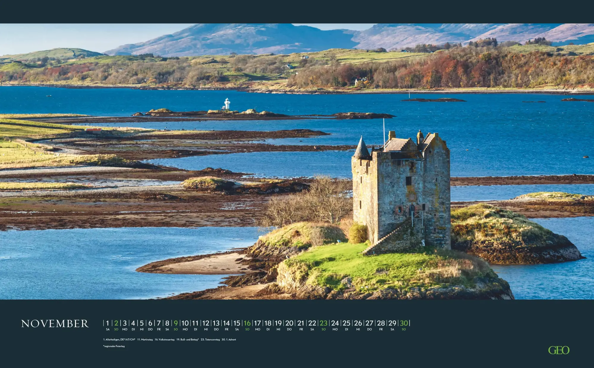 Bild: 4069095006935 | GEO Sehnsuchtsorte 2026 - Wand-Kalender - Reise-Kalender -...