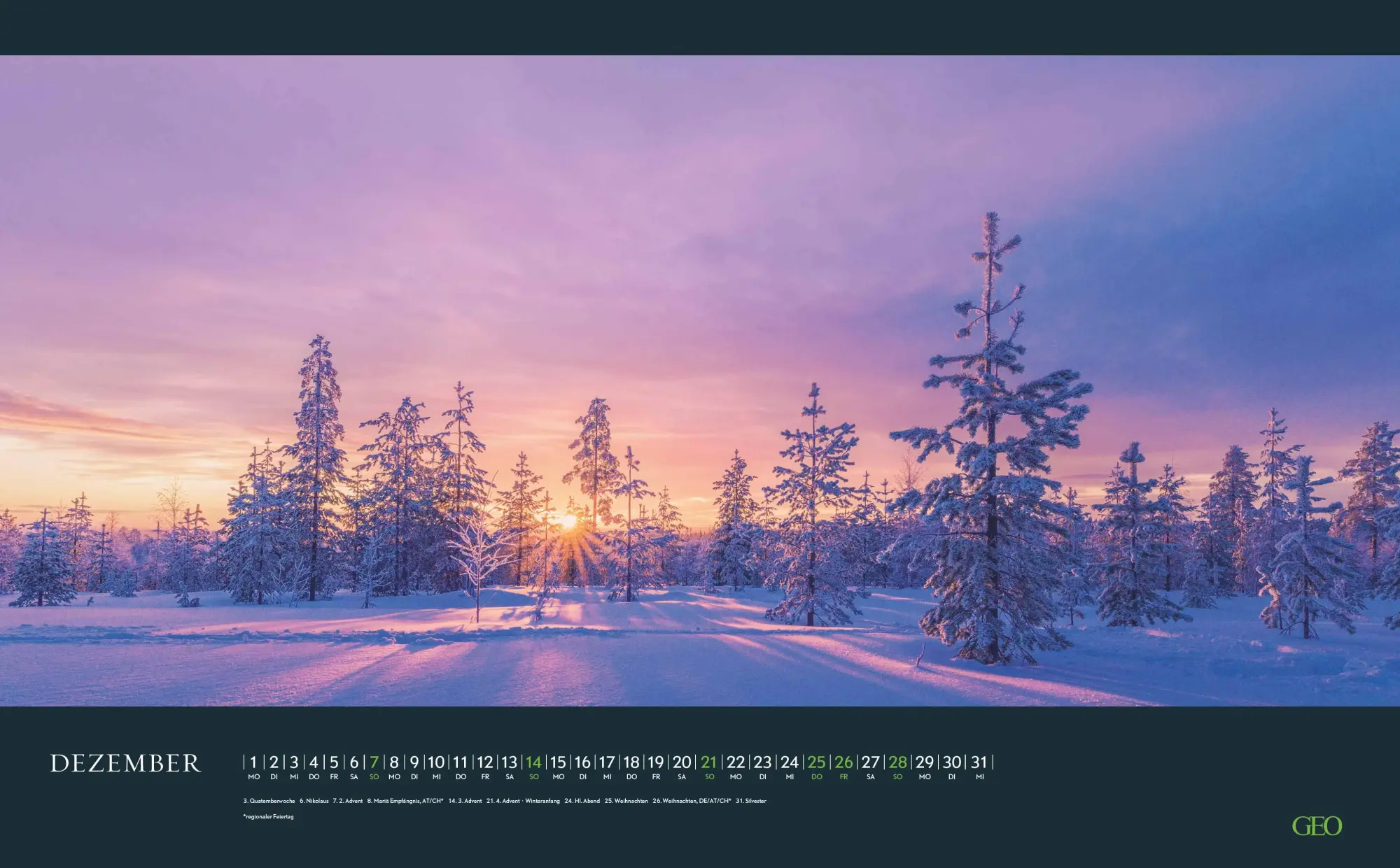 Bild: 4069095006935 | GEO Sehnsuchtsorte 2026 - Wand-Kalender - Reise-Kalender -...