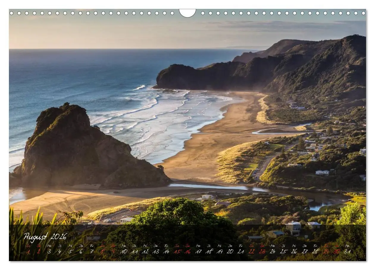 Bild: 9783516156935 | Neuseeland - Land der Maori (Wandkalender 2026 DIN A3 quer),...