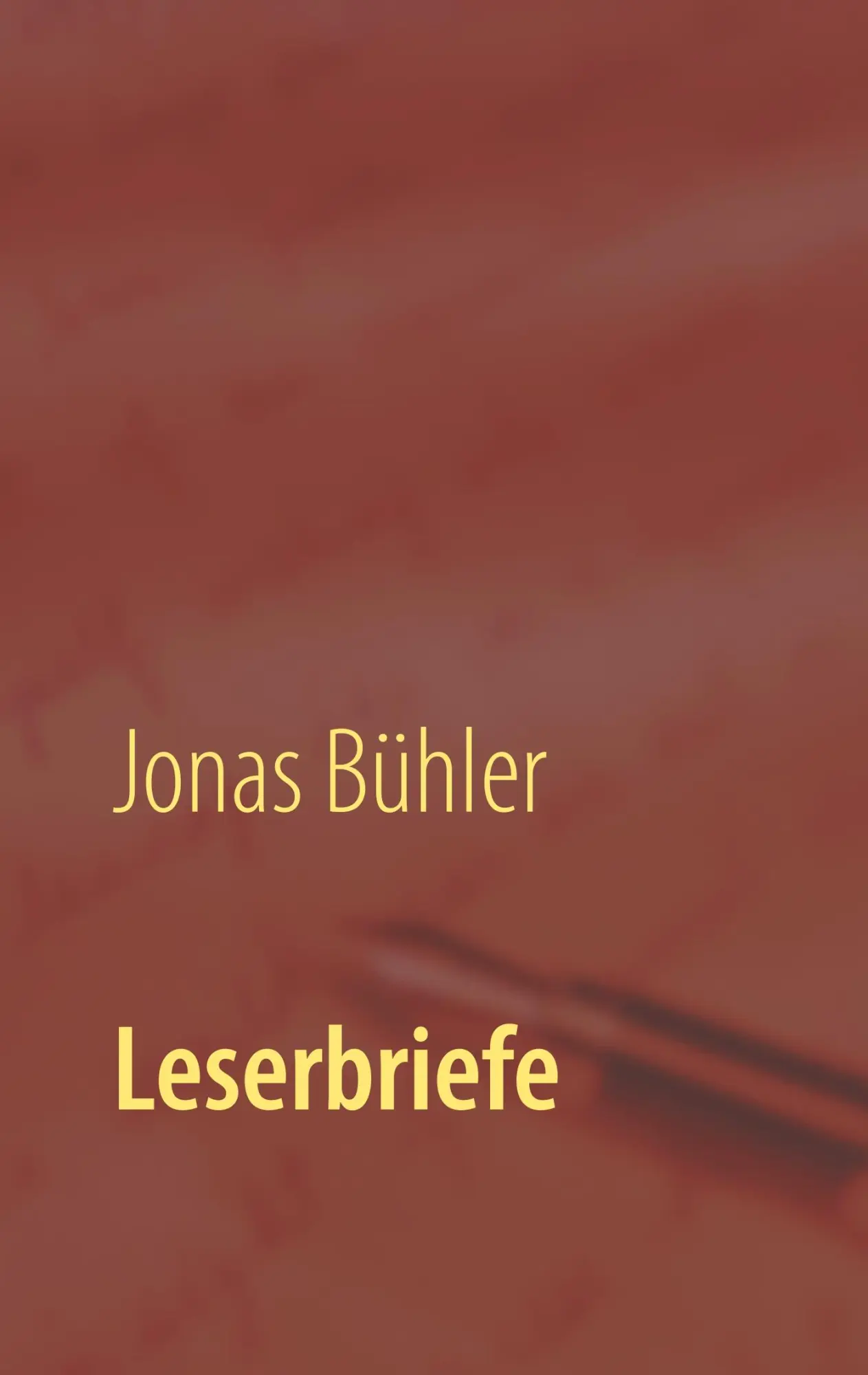 Cover: 9783752846935 | Leserbriefe | Jonas Bühler | Taschenbuch | 248 S. | Deutsch | 2018