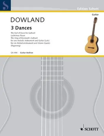 Cover: 9790001096935 | Three Dances | John Dowland | Buch | 1980 | Schott Music