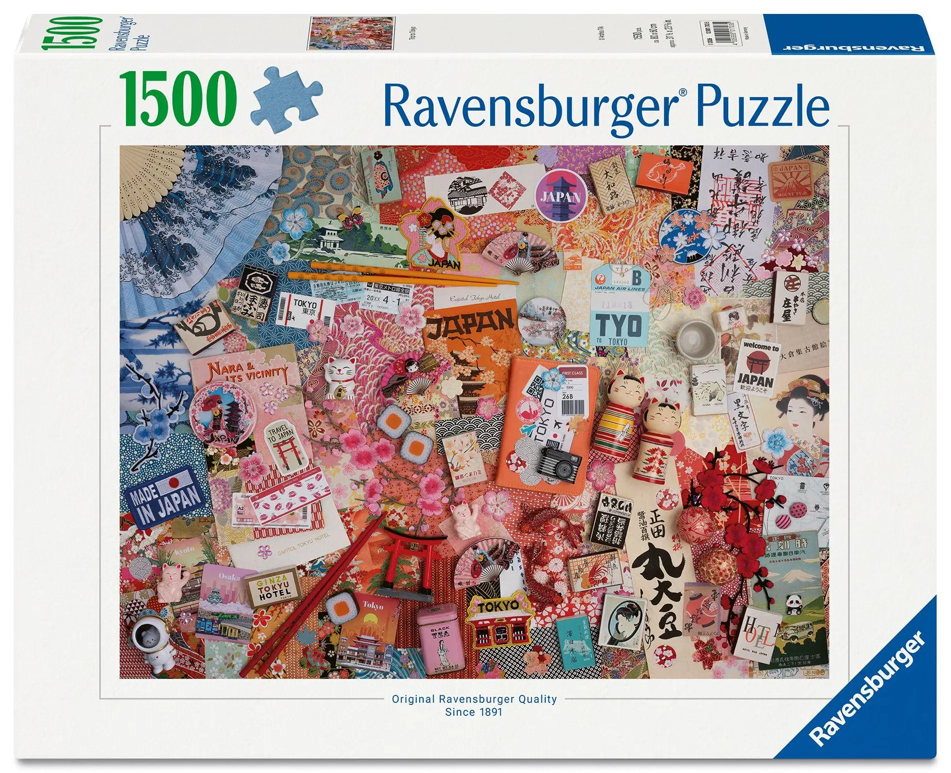 Cover: 4005555017035 | Erwachsenenpuzzle 1500 Teile - Reise nach Tokio | Spiel | 12001703