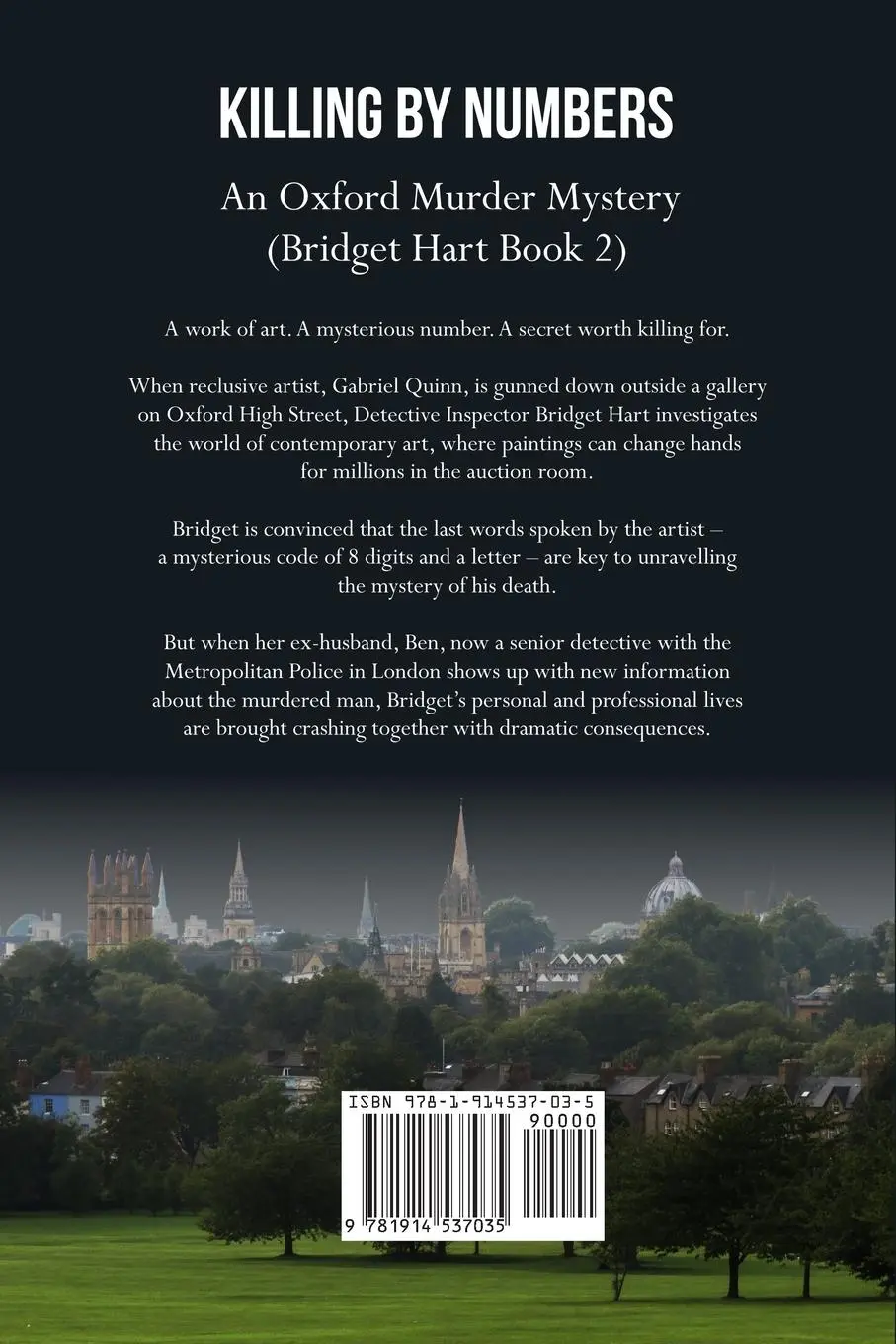 Rückseite: 9781914537035 | Killing by Numbers (Large Print) | An Oxford Murder Mystery | Morris