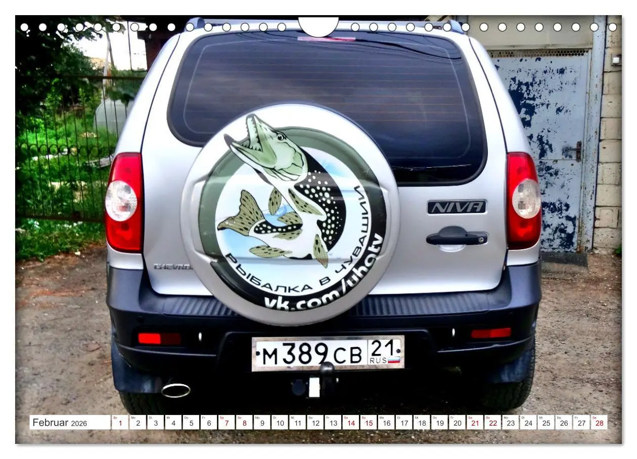 Bild: 9783457577035 | LADA NIVA - 4x4 aus der UdSSR (Wandkalender 2026 DIN A4 quer),...
