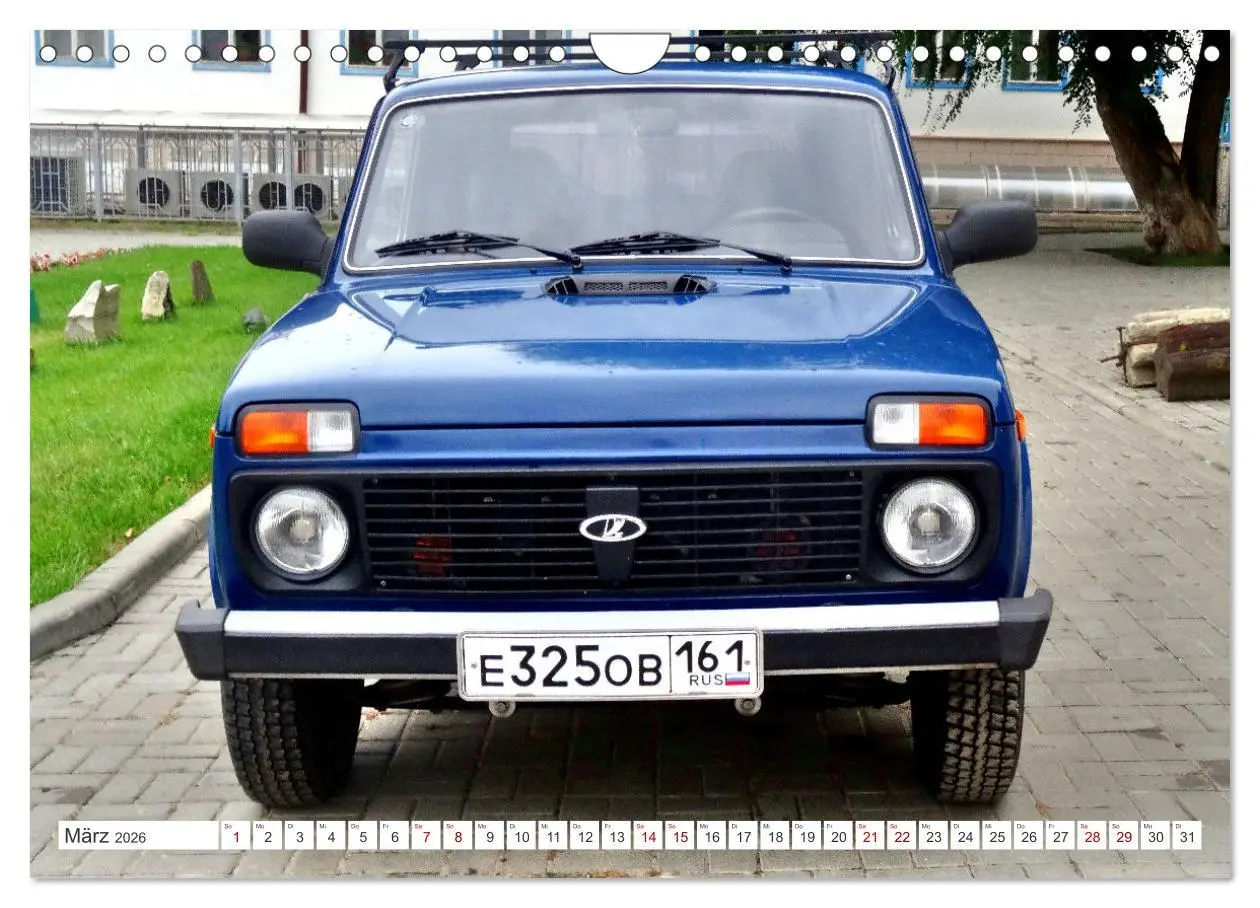 Bild: 9783457577035 | LADA NIVA - 4x4 aus der UdSSR (Wandkalender 2026 DIN A4 quer),...