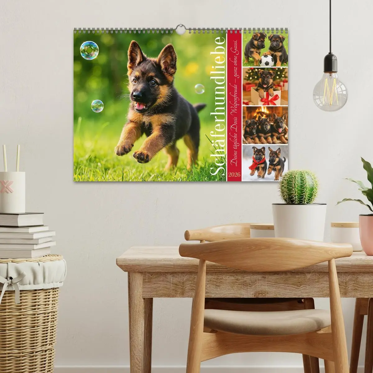 Bild: 9783457647035 | Schäferhundliebe - Deine tägliche Dosis Welpenfreude - ganz ohne...