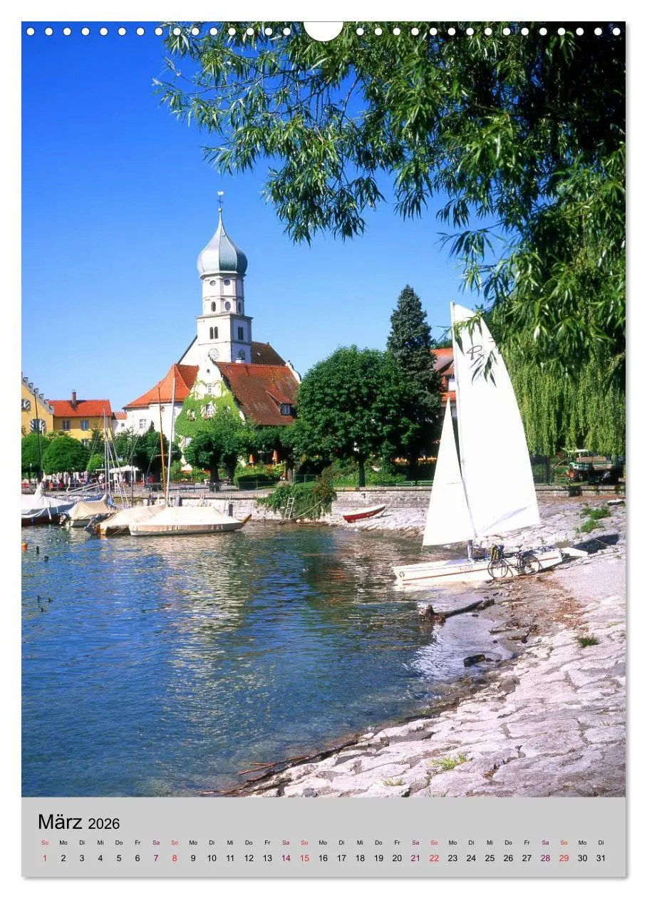 Bild: 9783516427035 | Der Bodensee mit seinen Sehenswürdigkeiten (Wandkalender 2026 DIN...
