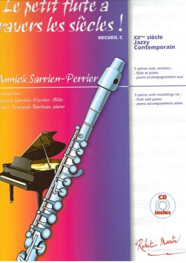 Cover: 9790231047035 | Le petit fluté´à travers les siècles vol.9 (+CD) pour flûte et piano